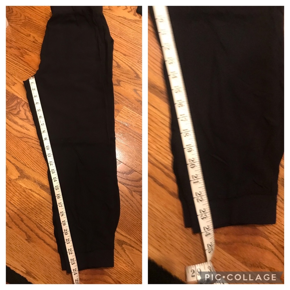 Madewell Black Pull On Jogger Track Pants - Picture 9 of 9
